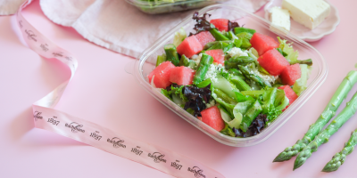 Spargel Wassermelonen Salat 